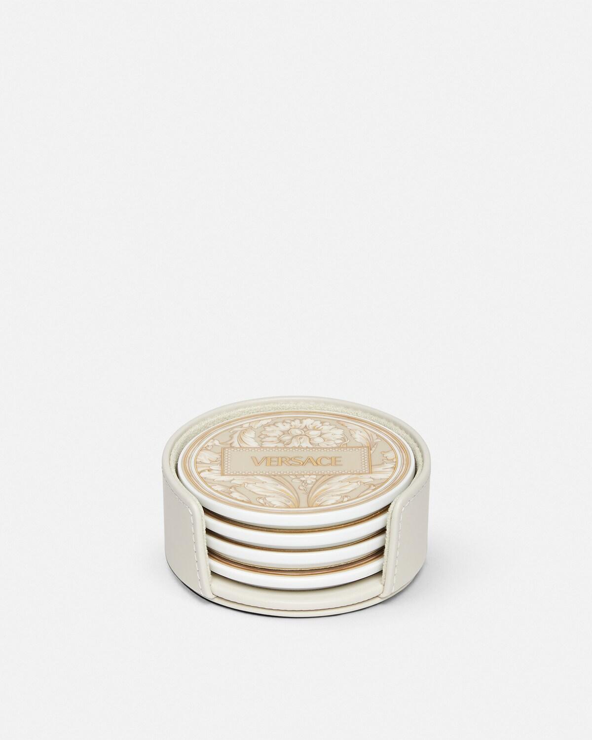 Barocco Beige Coaster 4-Set