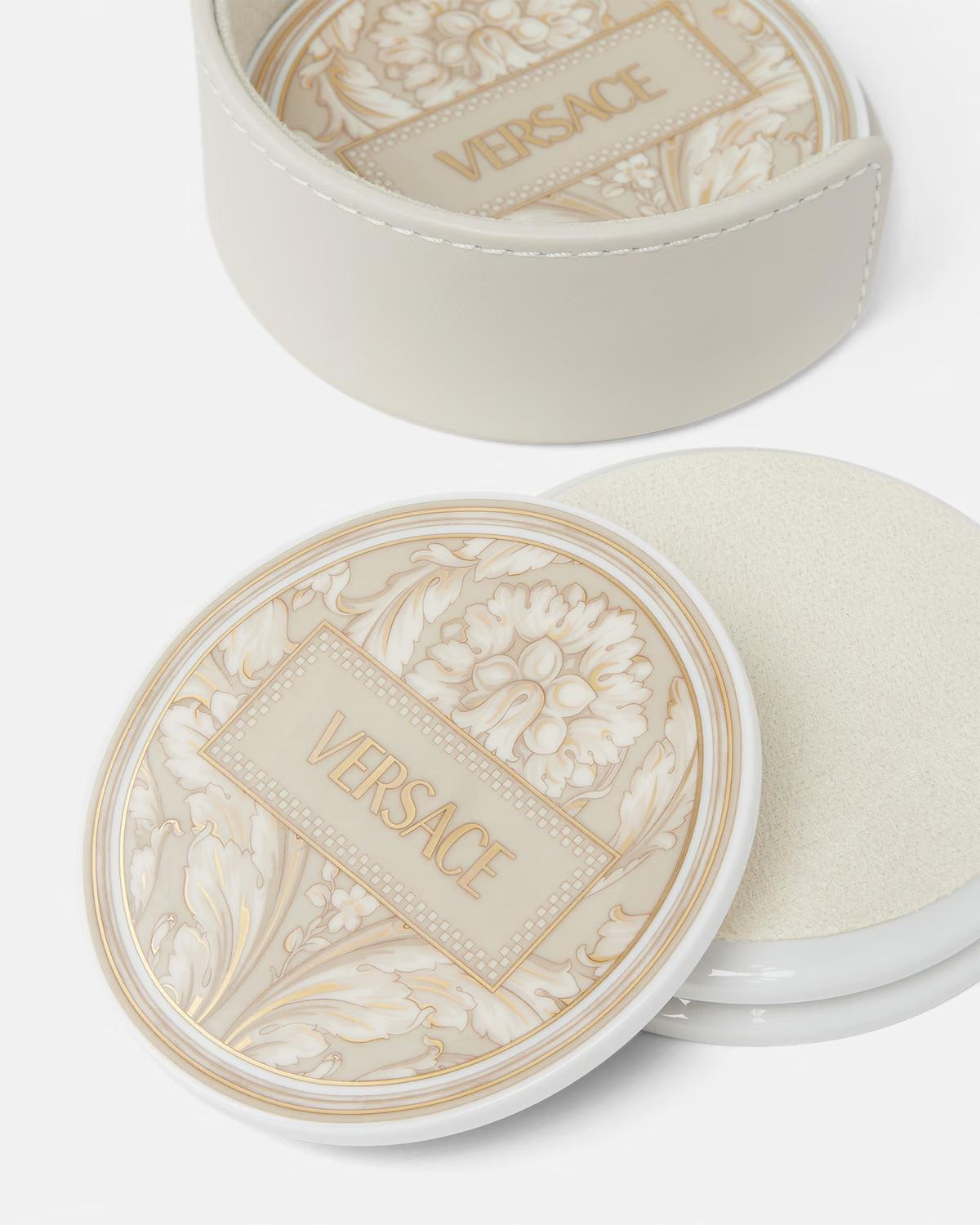 Barocco Beige Coaster 4-Set - Image 2