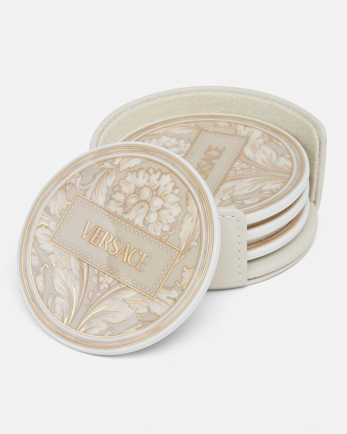 Barocco Beige Coaster 4-Set - Image 3