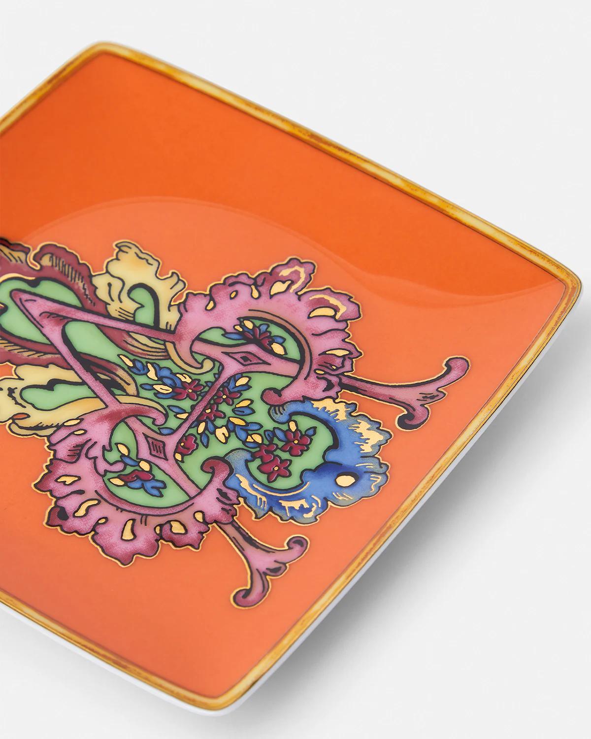Versace Alphabet A Square Plate 12 cm - Image 3