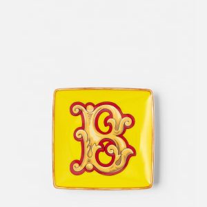 Versace Alphabet B Square Plate 12 cm