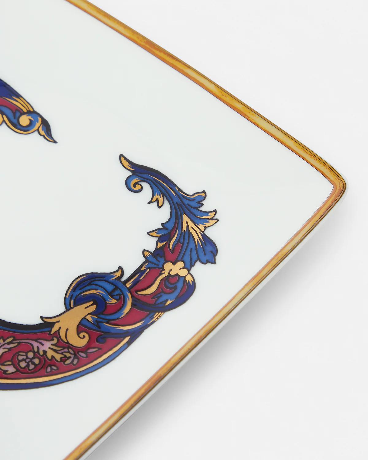 Versace Alphabet C Square Plate 12 cm - Image 3