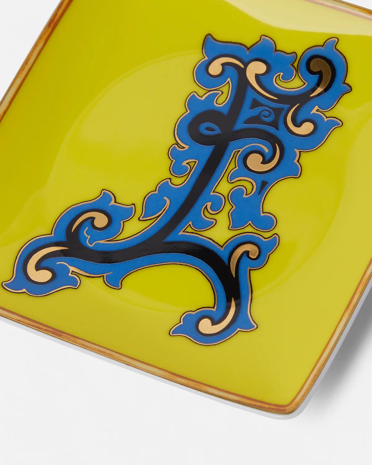 Versace Alphabet E Square Plate 12 cm - Image 3