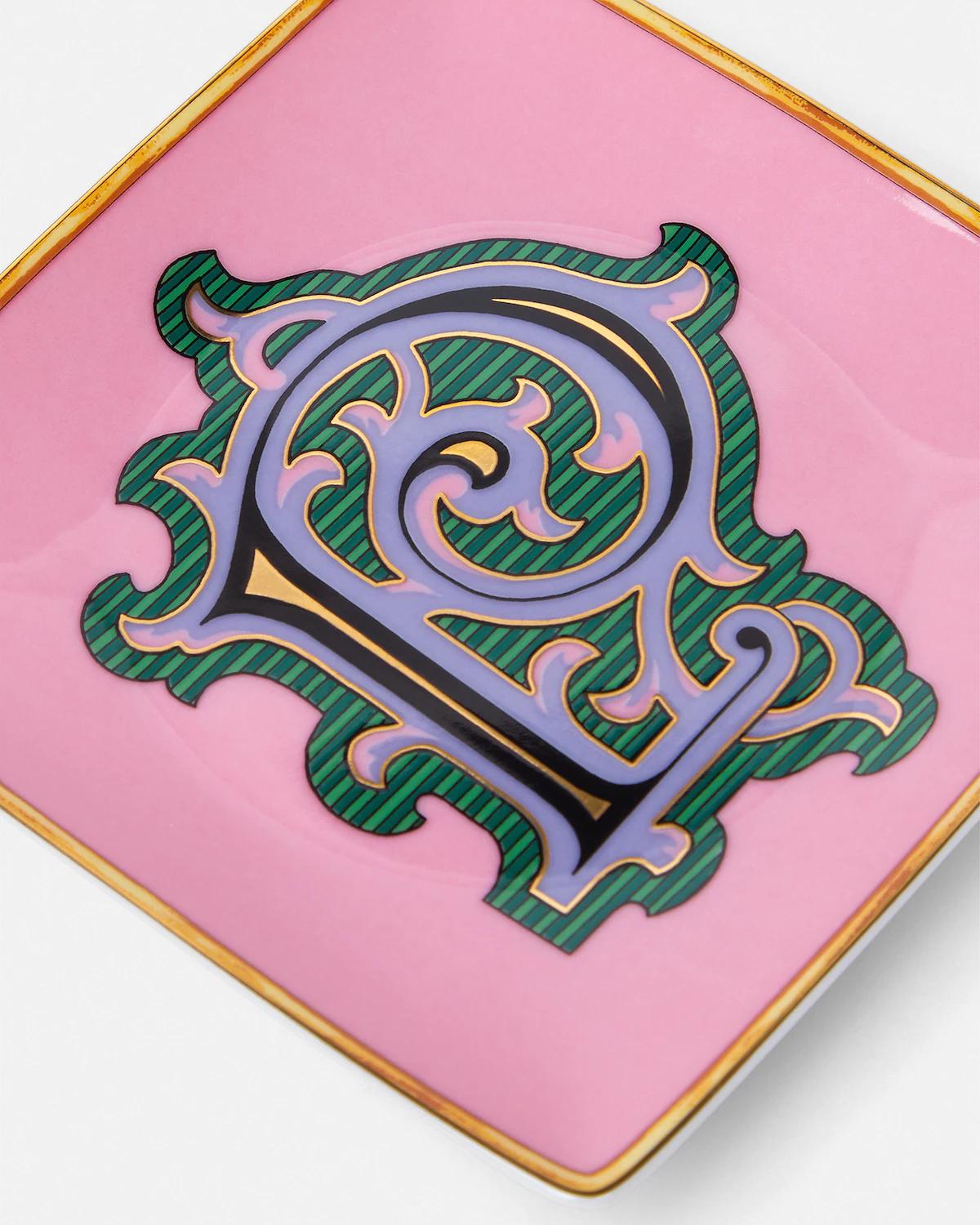 Versace Alphabet P Square Plate 12 cm - Image 3