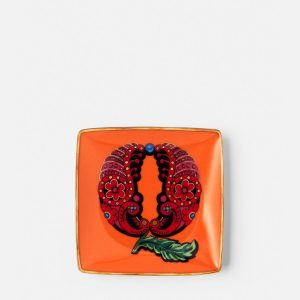 Versace Alphabet Q Square Plate 12 cm