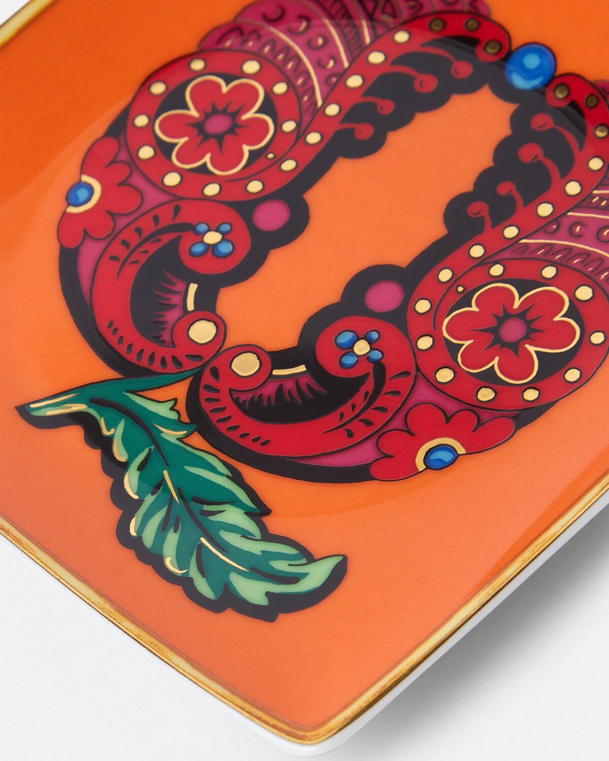 Versace Alphabet Q Square Plate 12 cm - Image 3