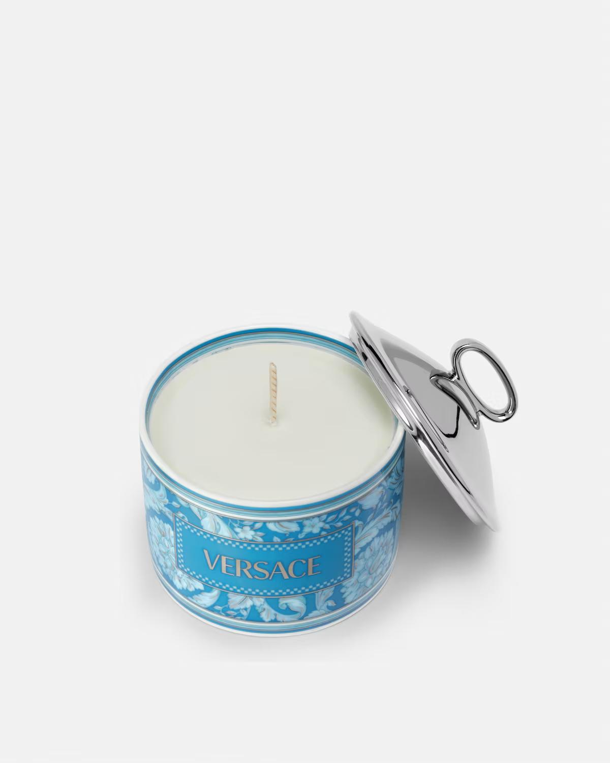 Barocco Teal Small Scented Candle