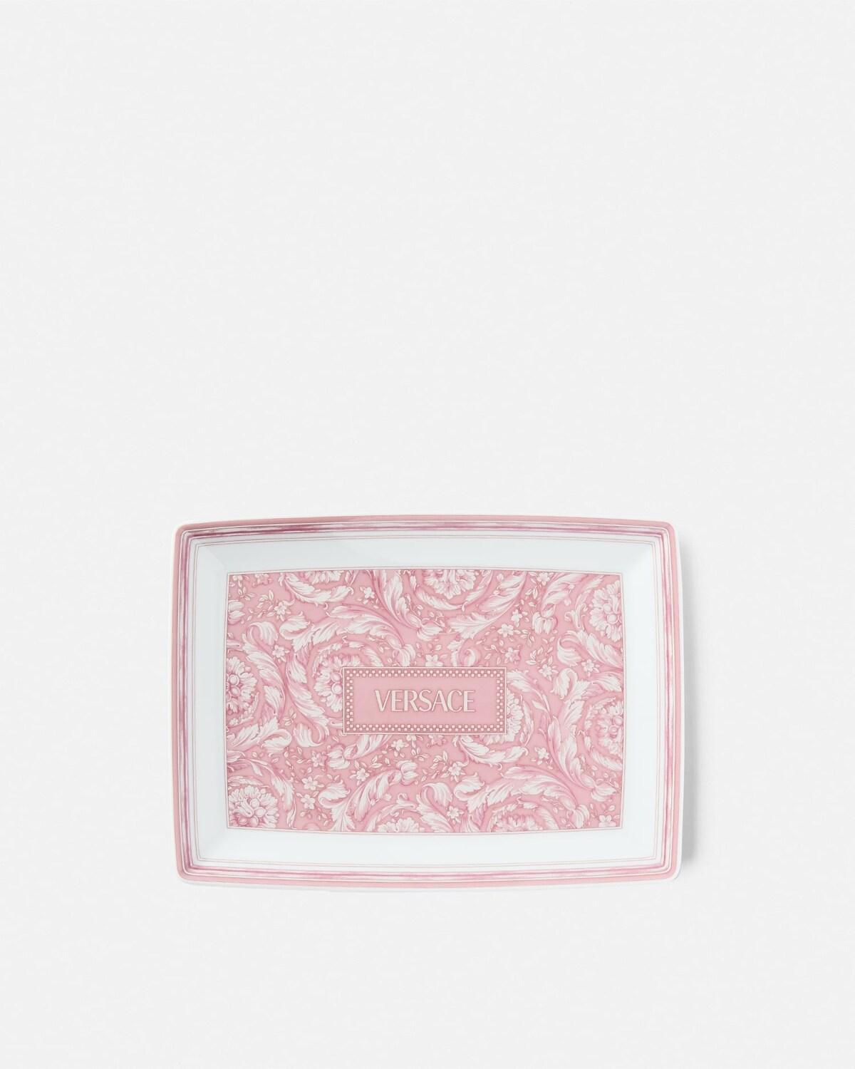 Barocco Rose Rectangular Plate 18.5 cm