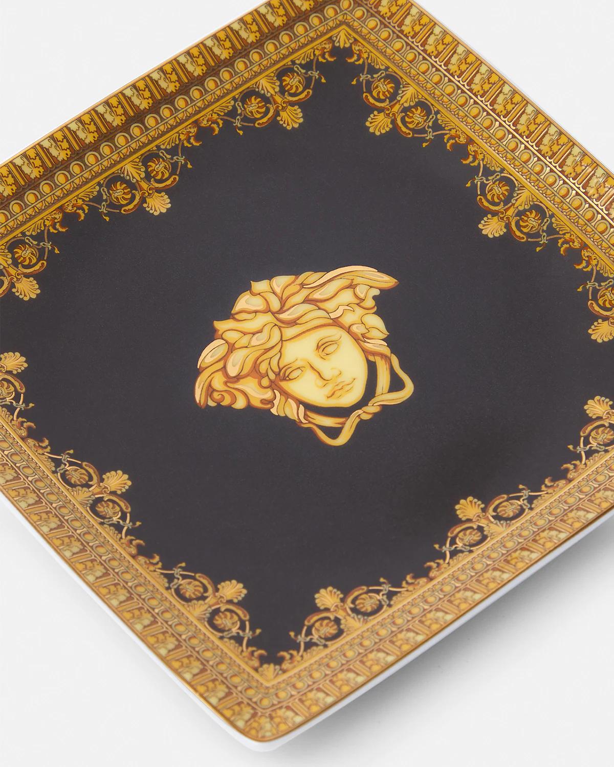I ? Baroque Black Square Plate 12 cm - Image 3