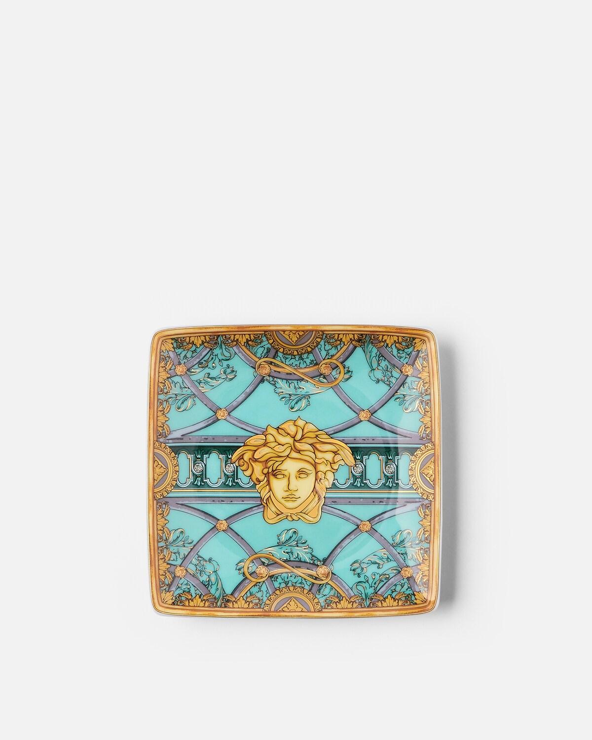 Scala del Palazzo Verde Square Plate 12 cm