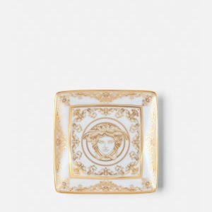 Medusa Gala Square Plate 12 cm