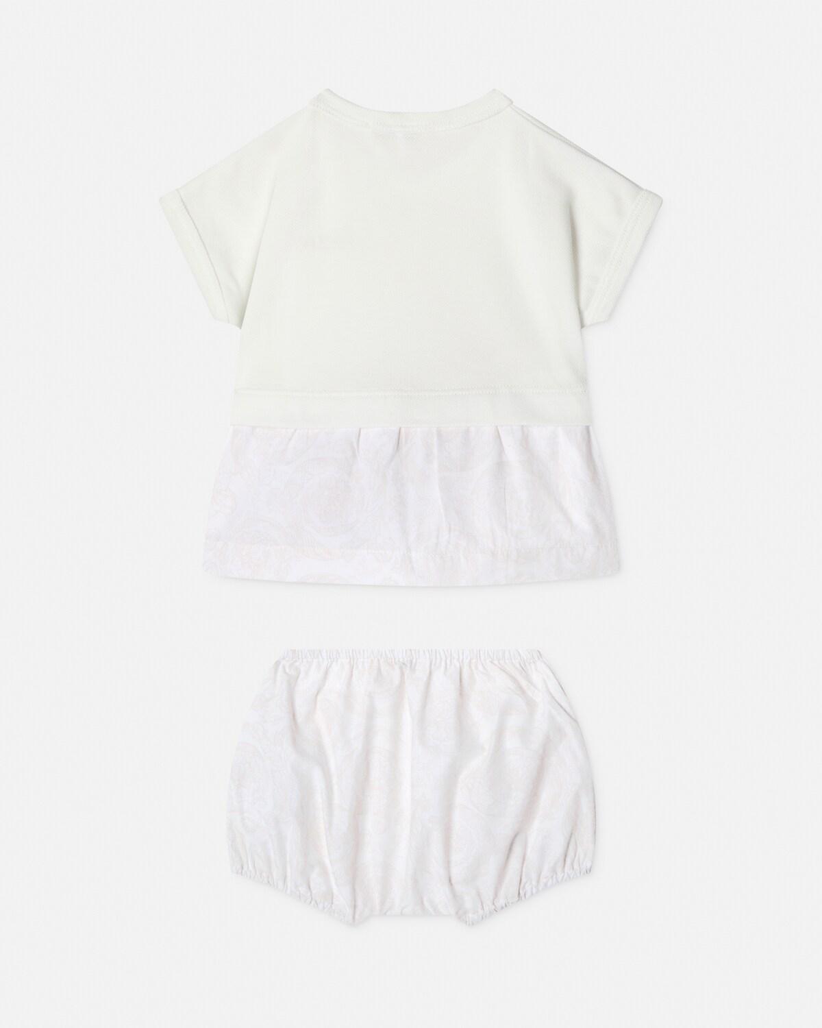 Baby Printed Cotton-Piqu?? & Poplin Dress Set - Image 2