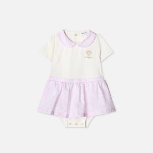Baby Printed Stretch Cotton-Jersey T-Shirt Dress