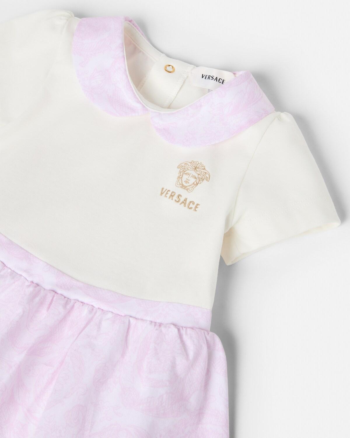 Baby Printed Stretch Cotton-Jersey T-Shirt Dress - Image 3