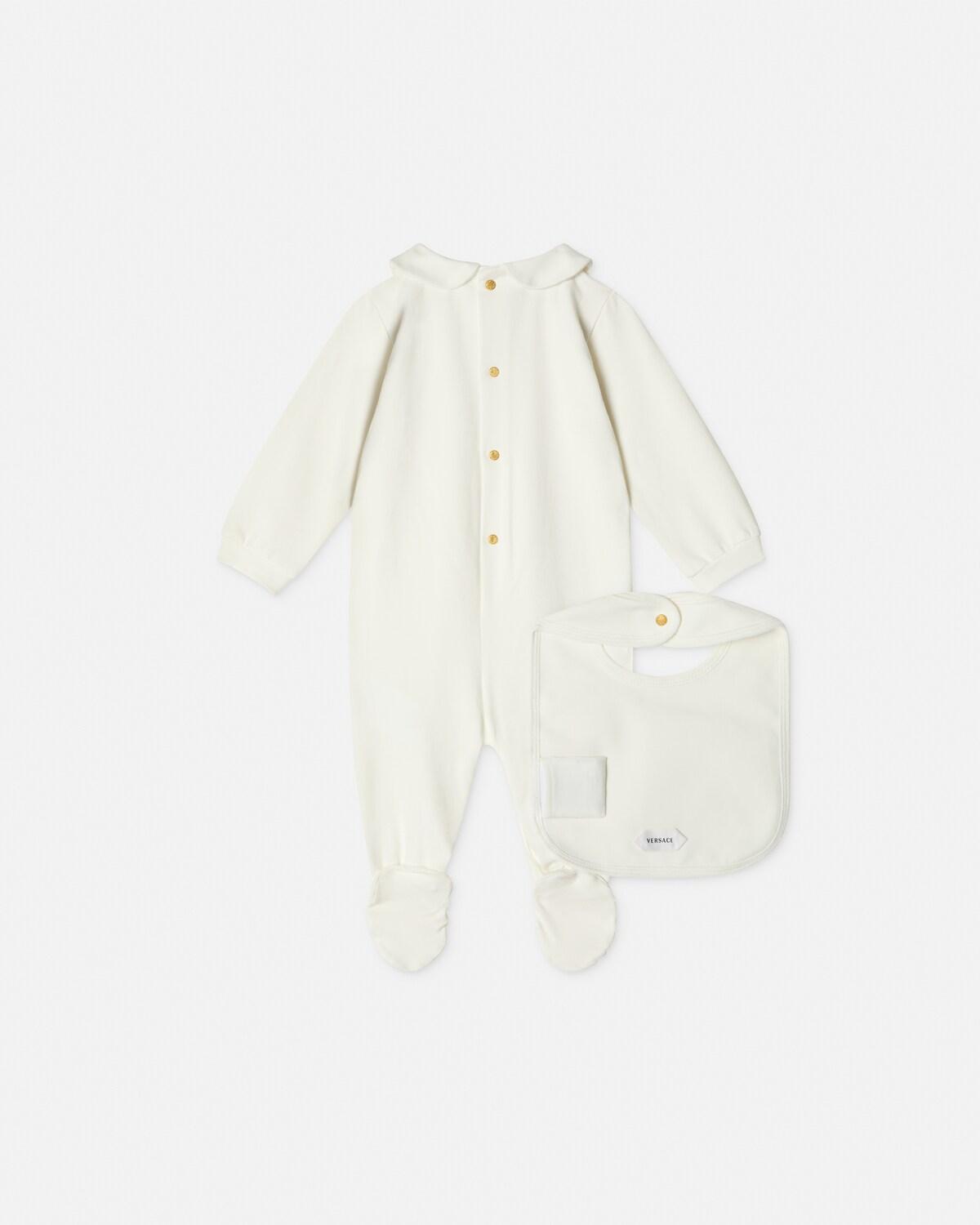 Baby Printed Stretch Cotton-Jersey Sleepsuit Set - Image 2