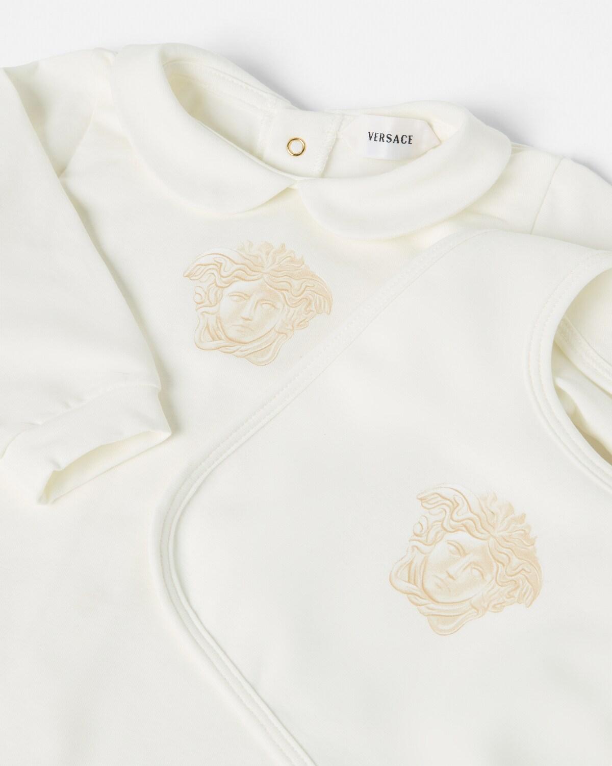Baby Printed Stretch Cotton-Jersey Sleepsuit Set - Image 3