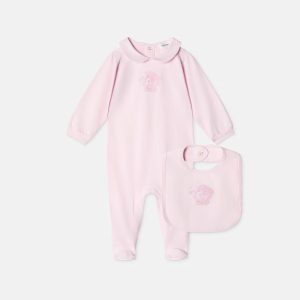 Baby Printed Stretch Cotton-Jersey Sleepsuit Set