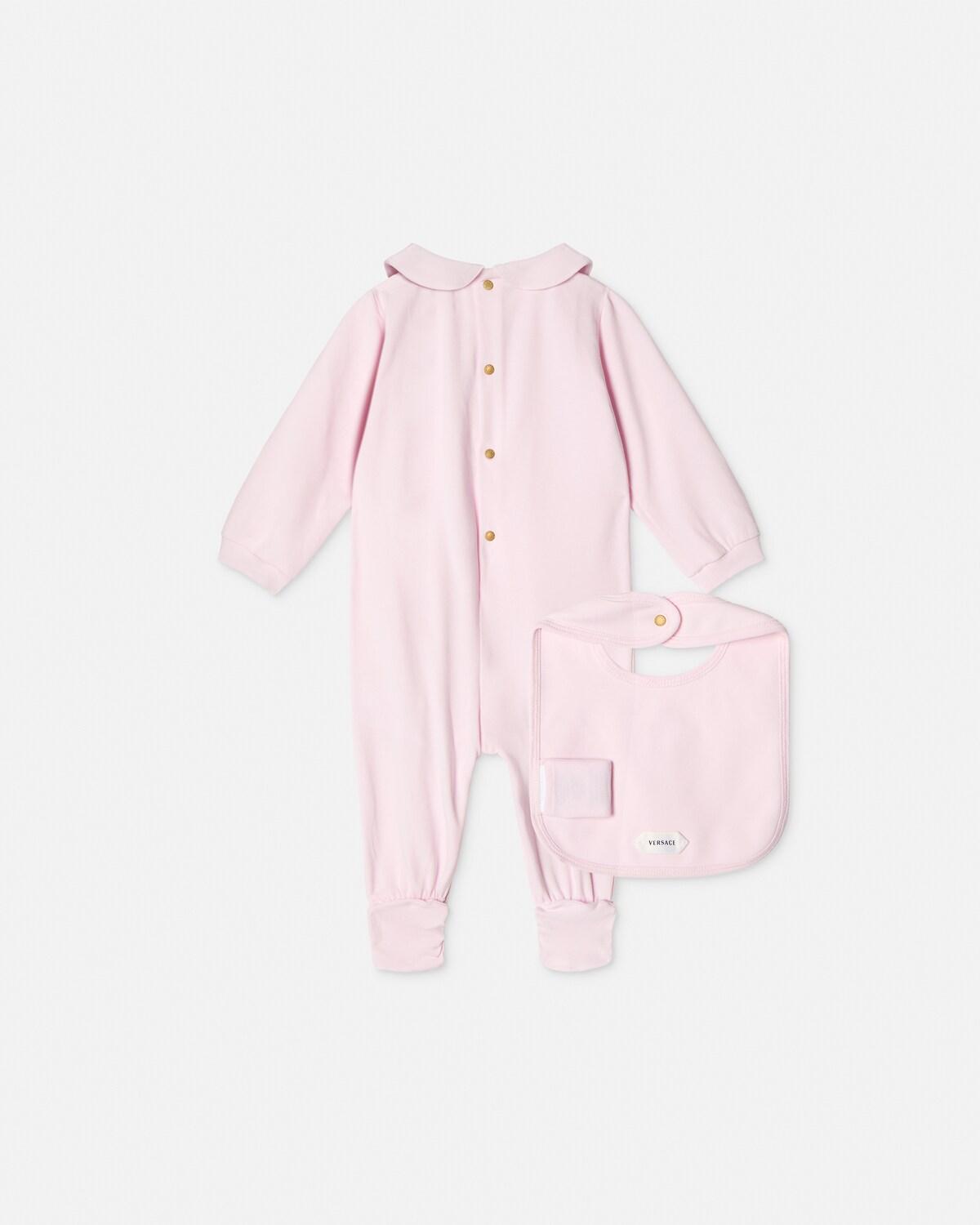 Baby Printed Stretch Cotton-Jersey Sleepsuit Set - Image 2