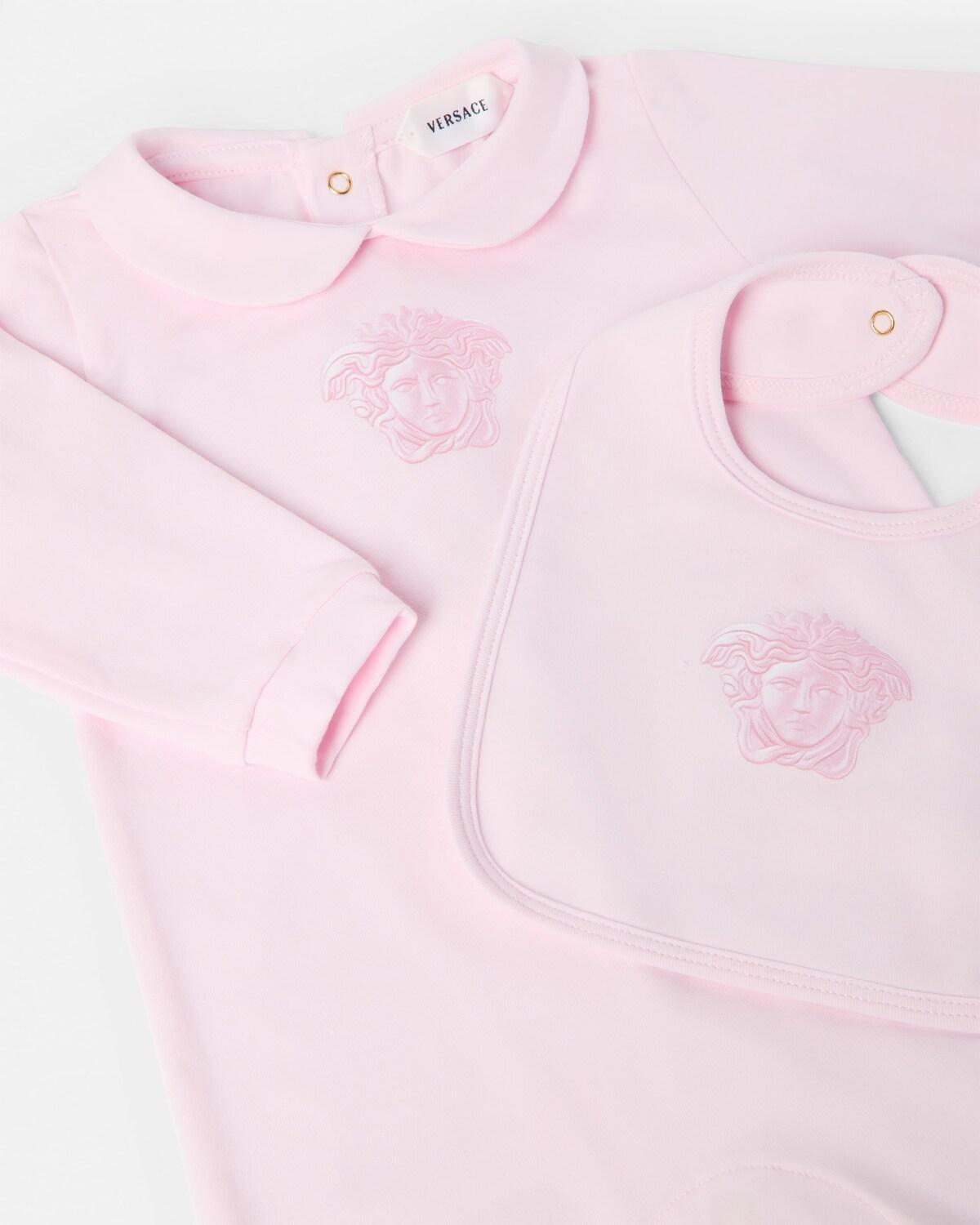Baby Printed Stretch Cotton-Jersey Sleepsuit Set - Image 3