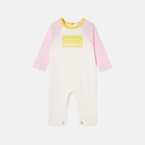 Baby Printed Cotton-Jersey Sleepsuit
