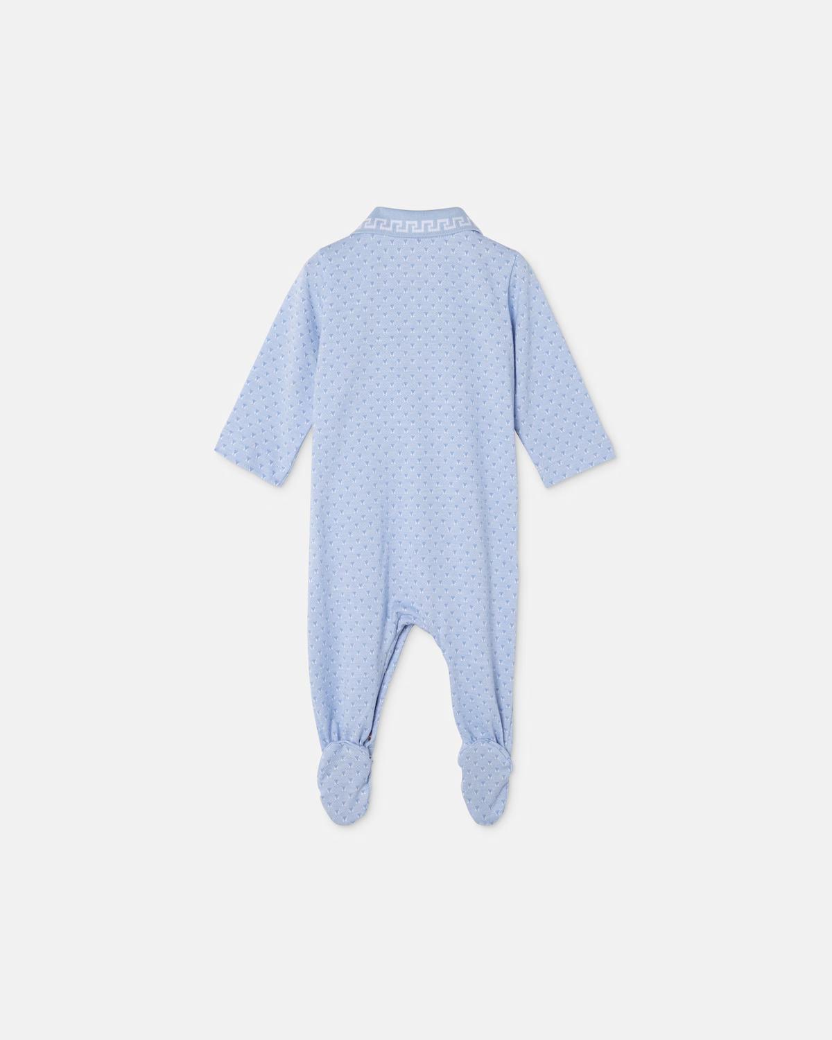 Baby Jacquard Cotton-Piqu?? Sleepsuit - Image 3