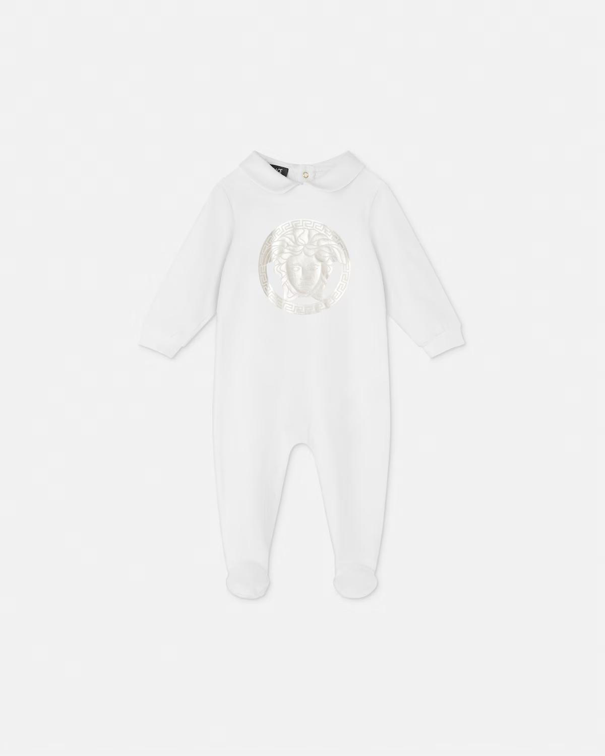 Baby Printed Cotton-Jersey Sleepsuit