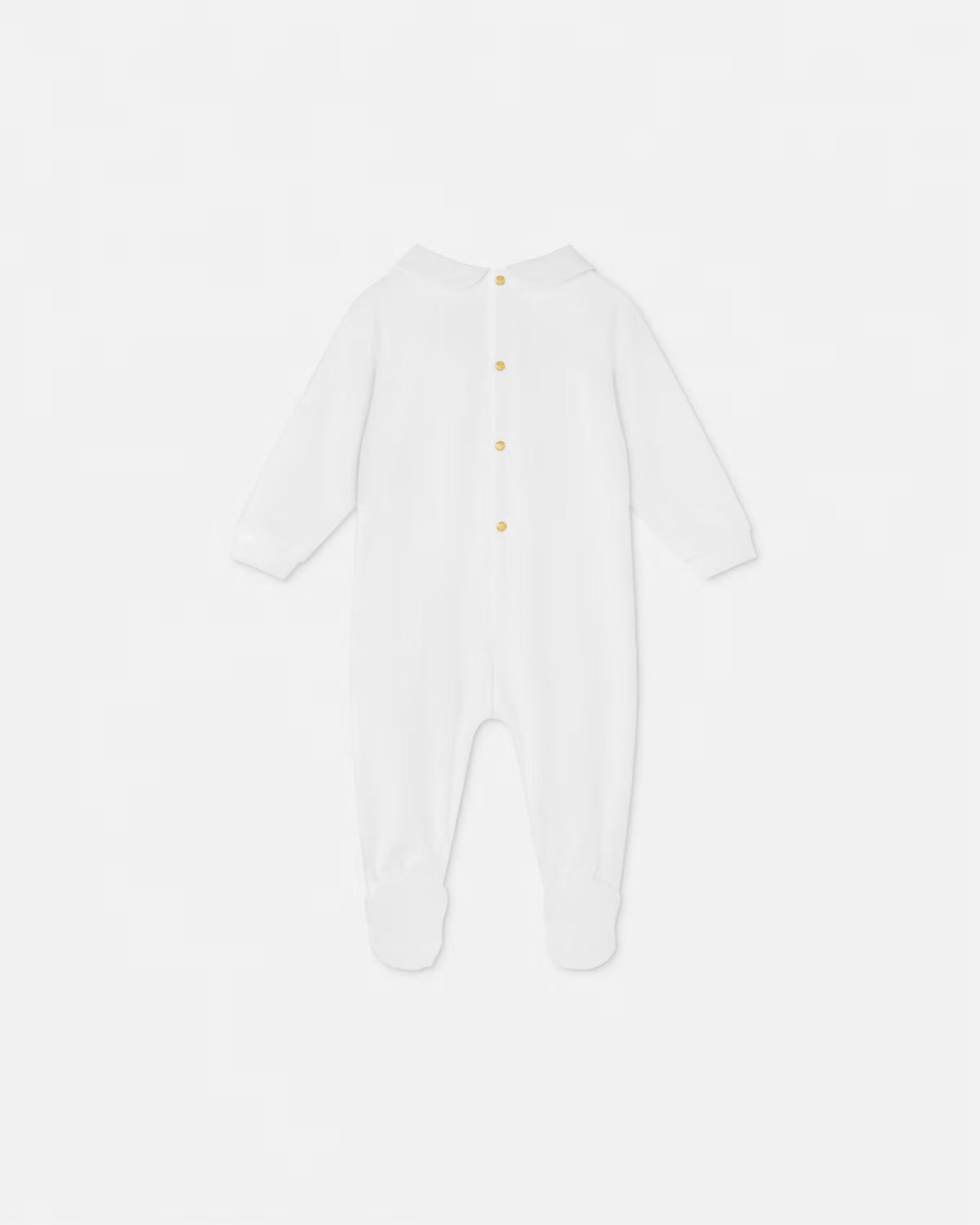 Baby Printed Cotton-Jersey Sleepsuit - Image 3