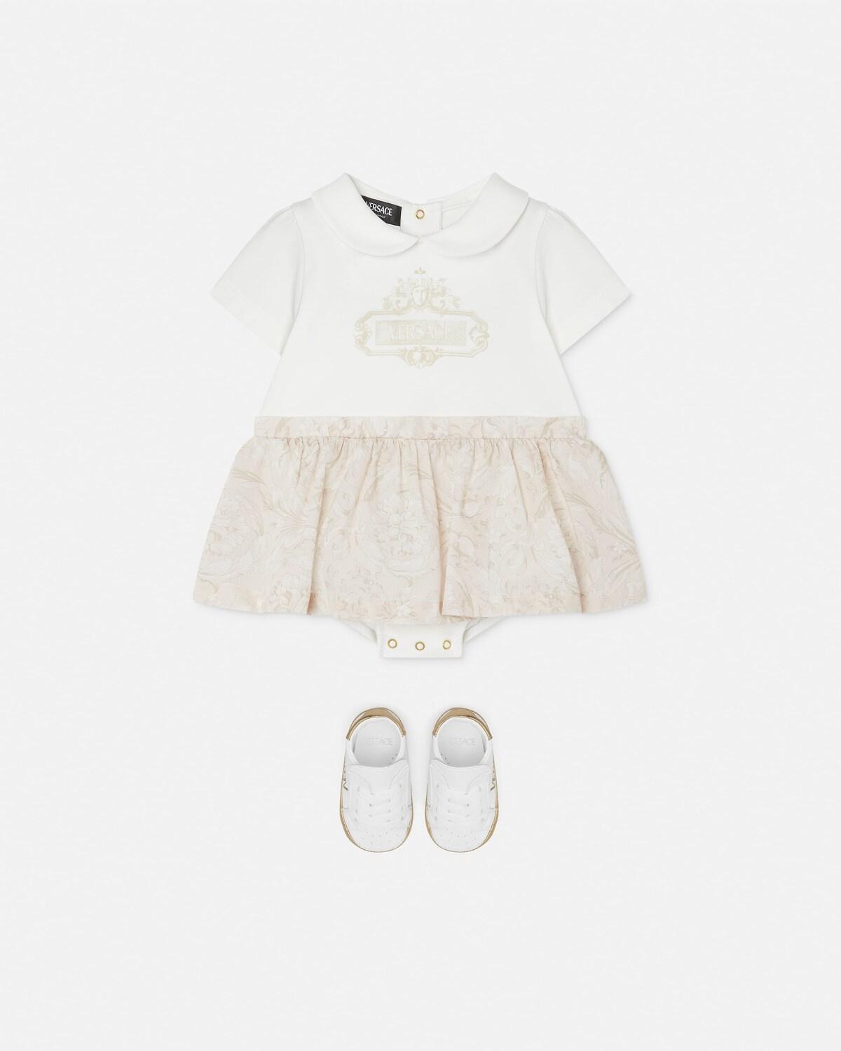 Kids Printed Cotton T-Shirt Dress - Image 2