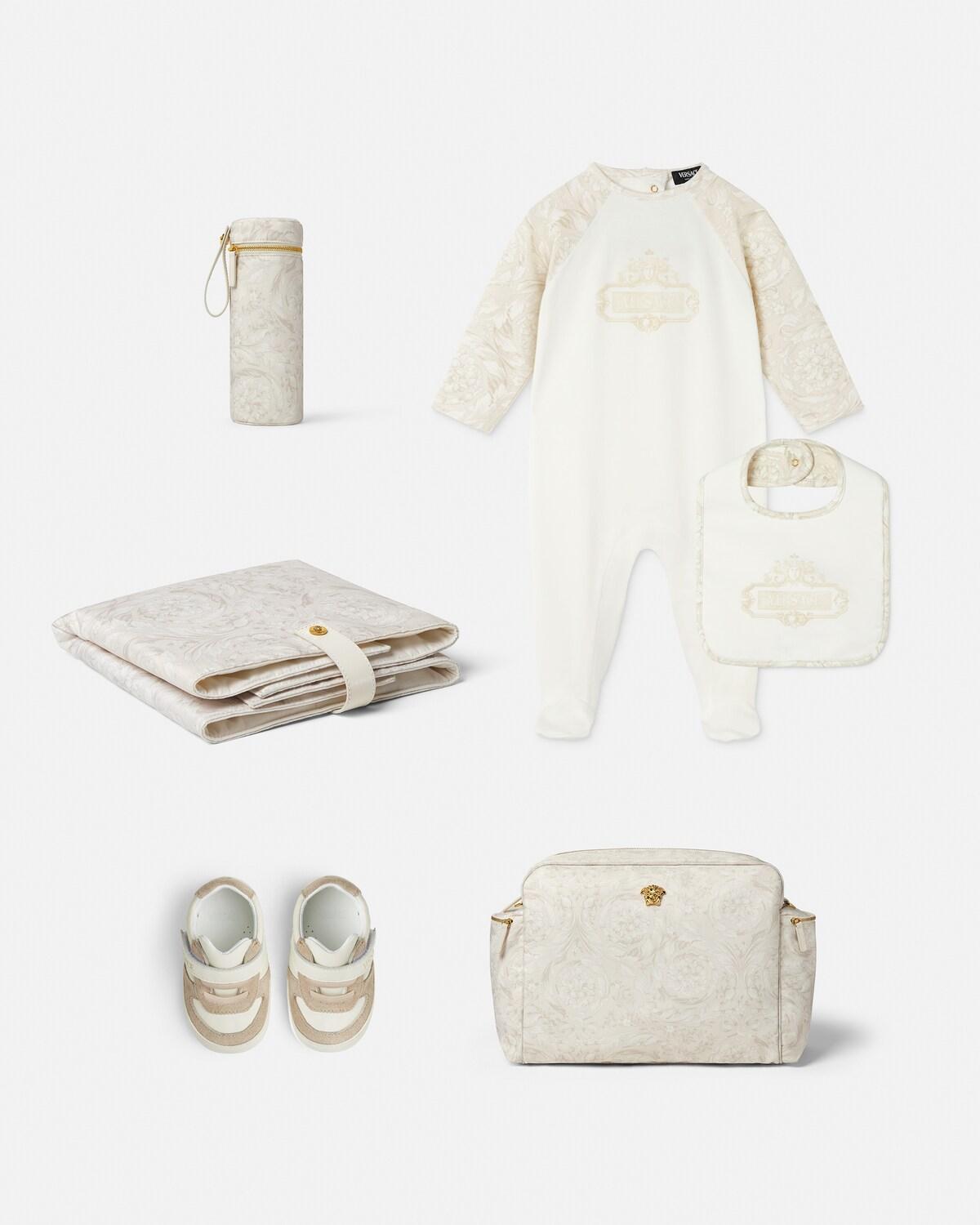 Baby Printed Cotton-Jersey Sleepsuit - Image 2