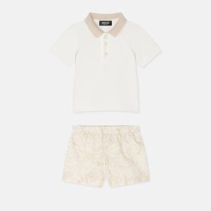 Baby Cotton Polo Set