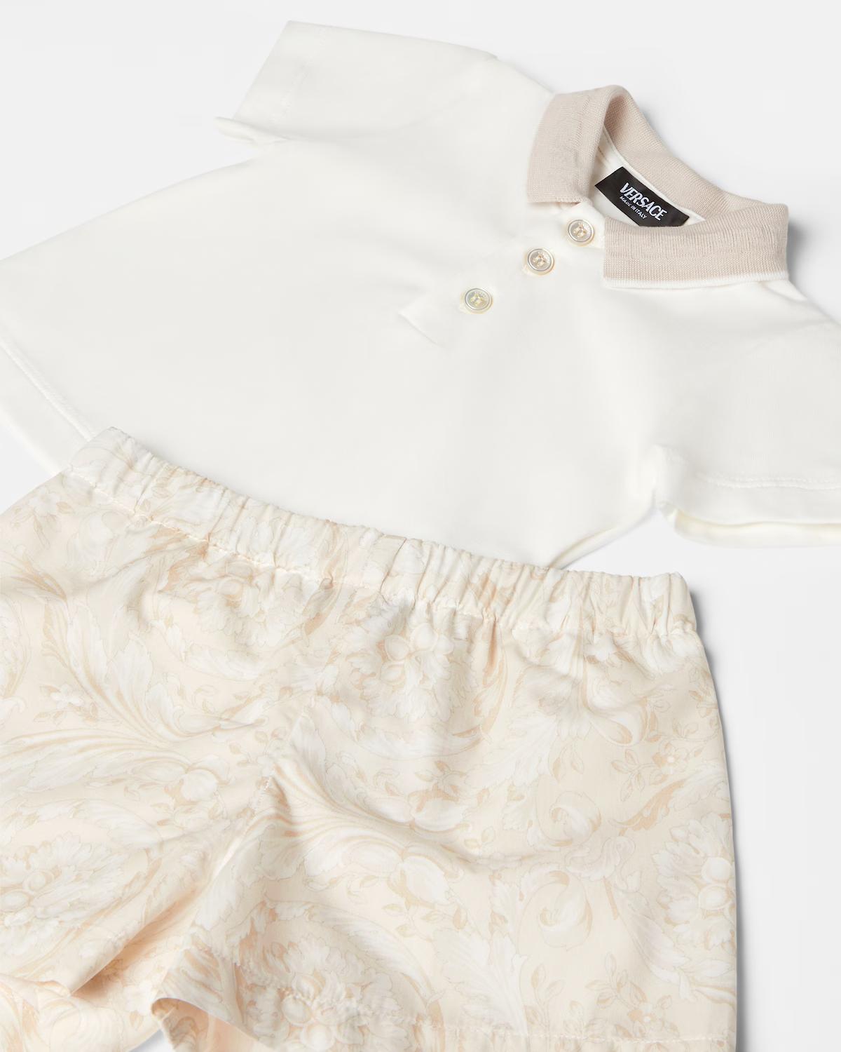 Baby Cotton Polo Set - Image 4