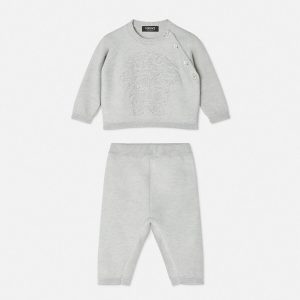 Baby Cotton-Cashmere Knit Sweater Set