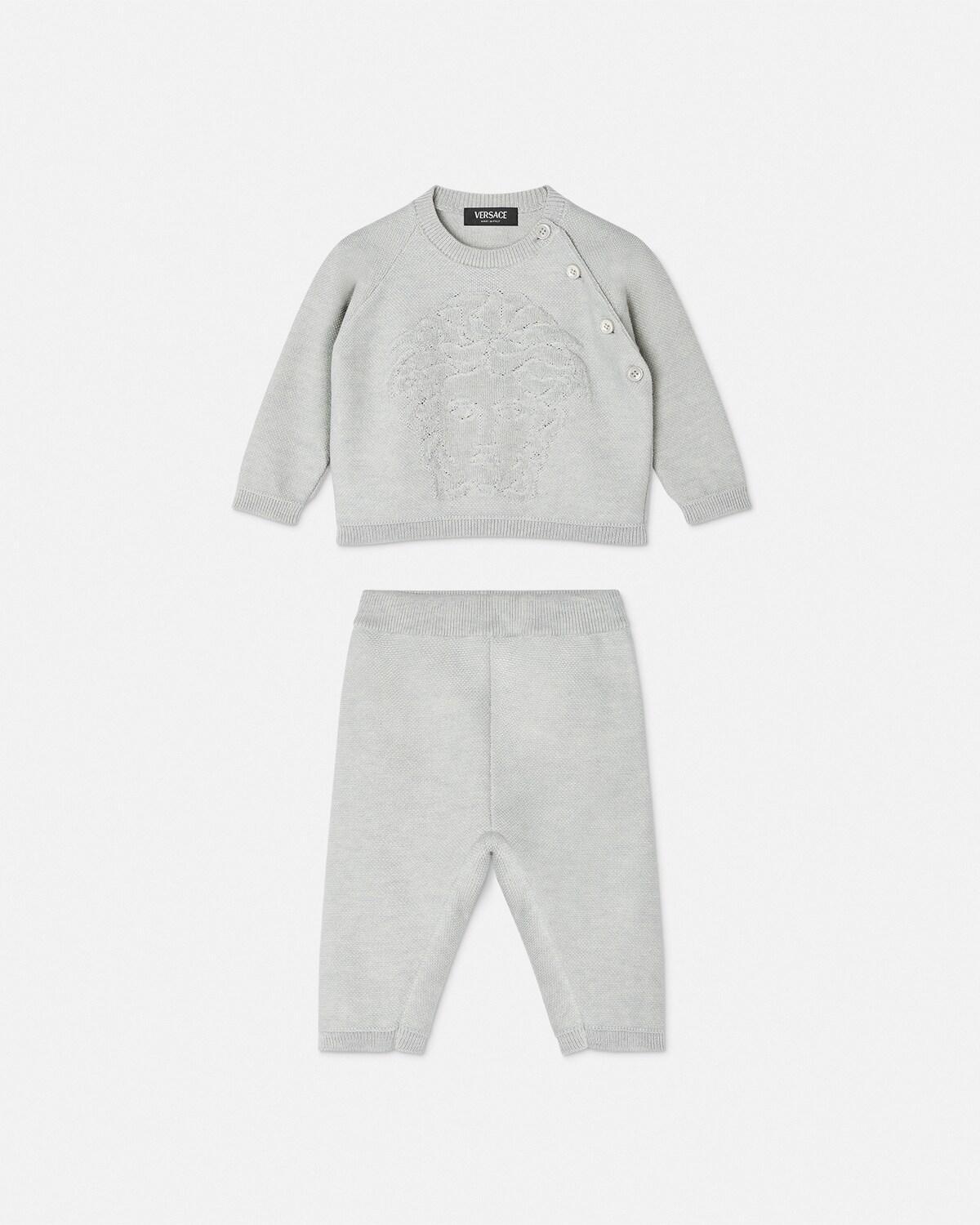 Baby Cotton-Cashmere Knit Sweater Set