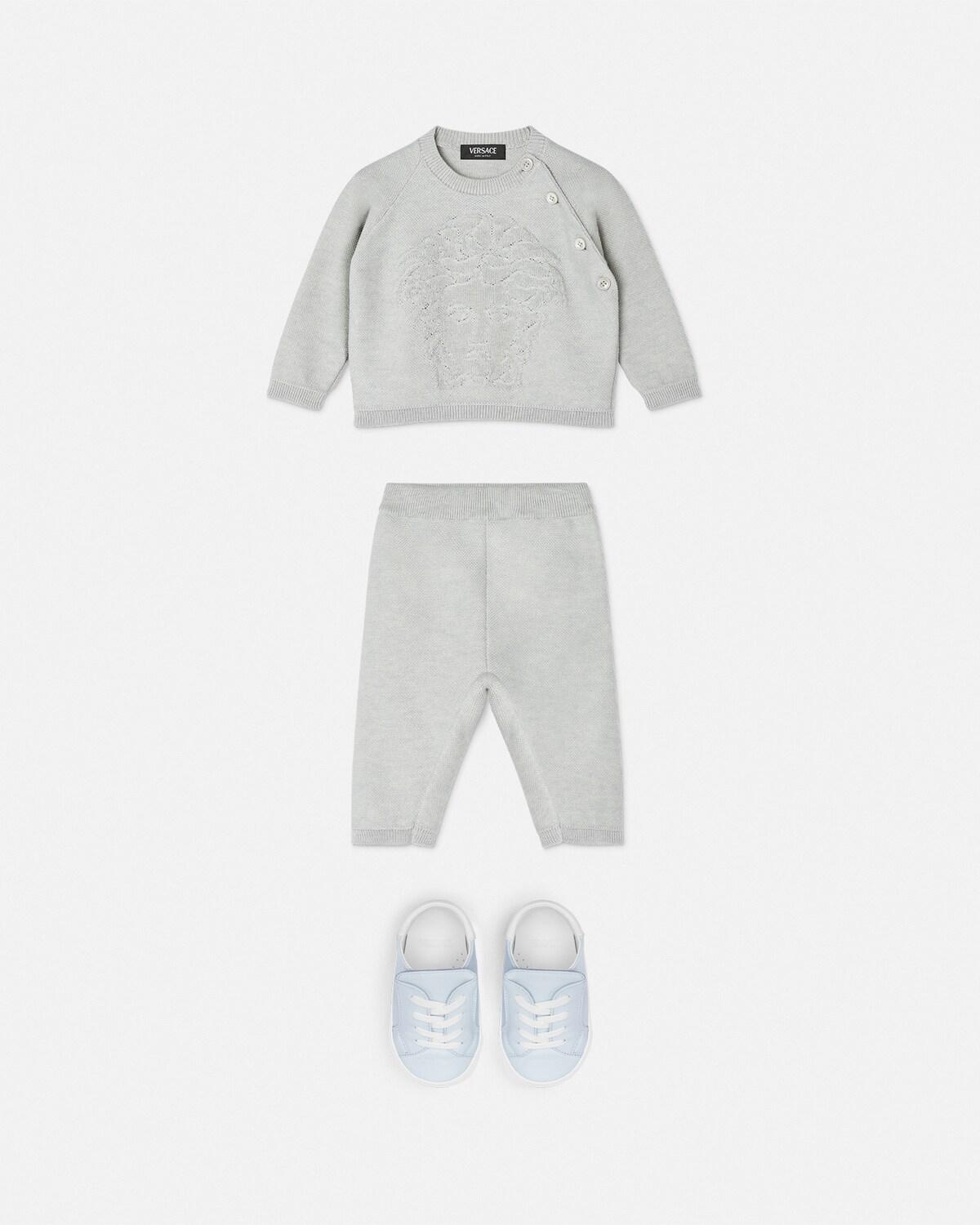 Baby Cotton-Cashmere Knit Sweater Set - Image 2