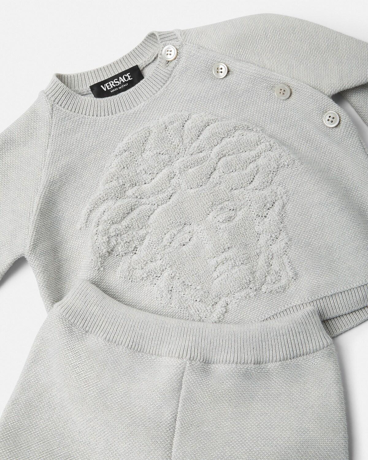 Baby Cotton-Cashmere Knit Sweater Set - Image 4