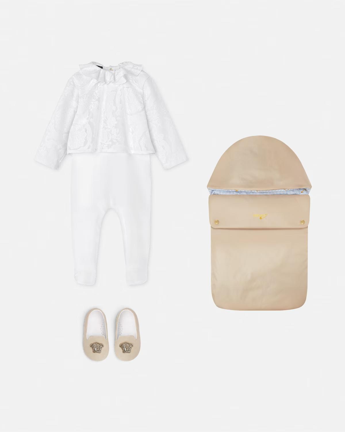 Baby Devor?? Cotton Sleepsuit - Image 2