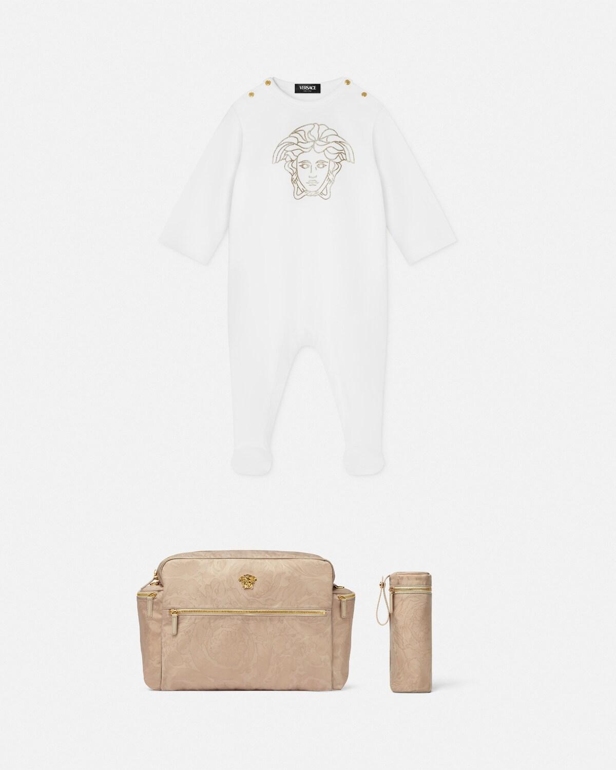 Baby Embellished Cotton-Jersey Sleepsuit - Image 2