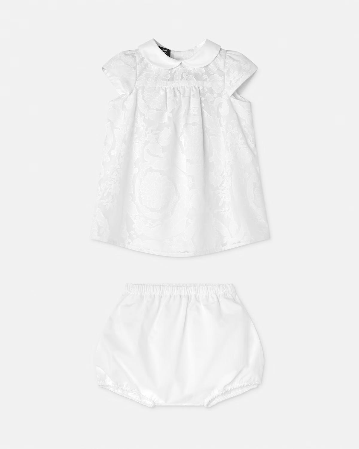 Baby Devor?? Cotton-Poplin Dress Set