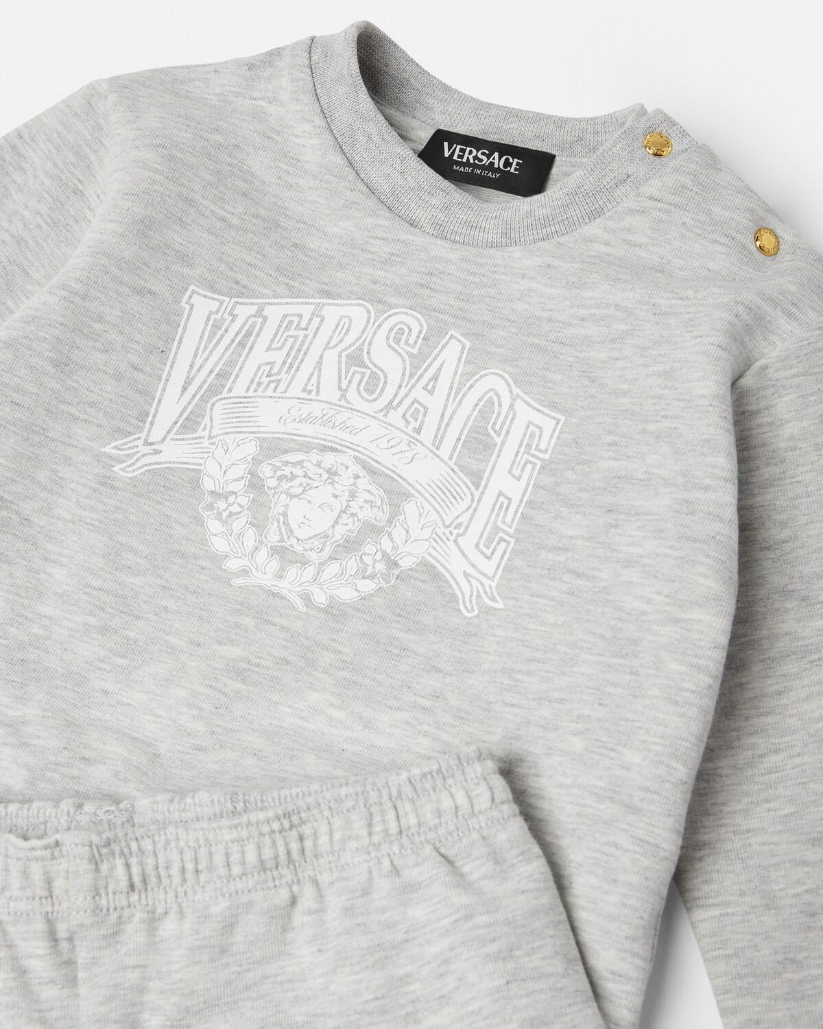 Baby Printed Cotton-Jersey Sweatshirt Set - Image 4