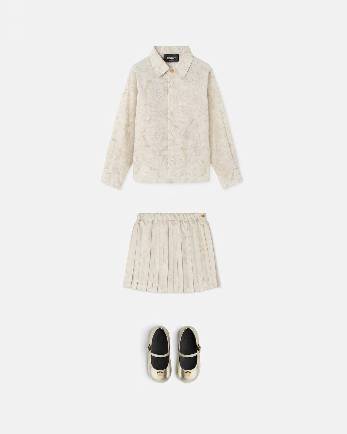 Kids Printed Cotton-Poplin Shirt - Image 2