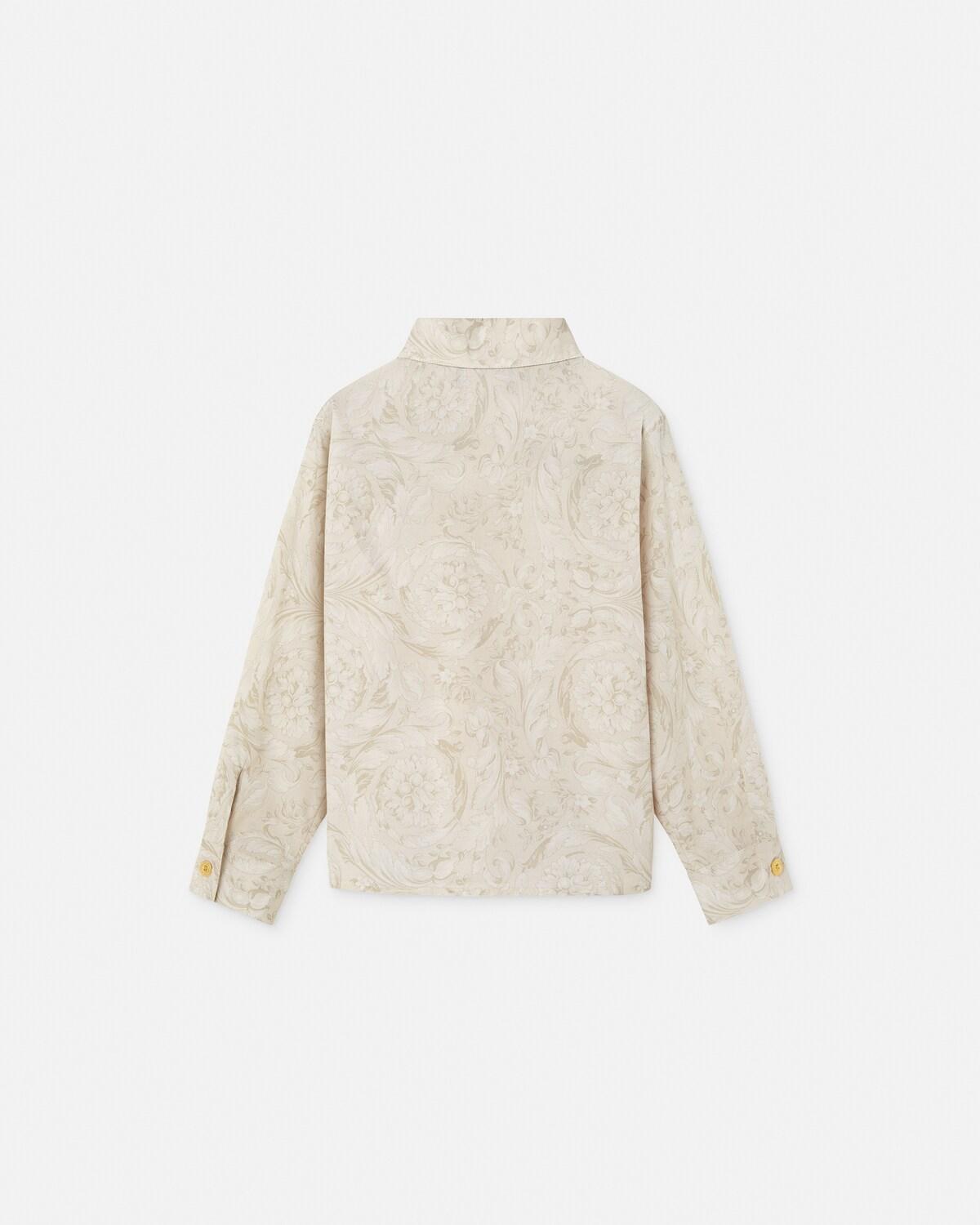 Kids Printed Cotton-Poplin Shirt - Image 3
