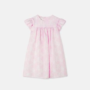 Baby Printed Silk Twill Dress