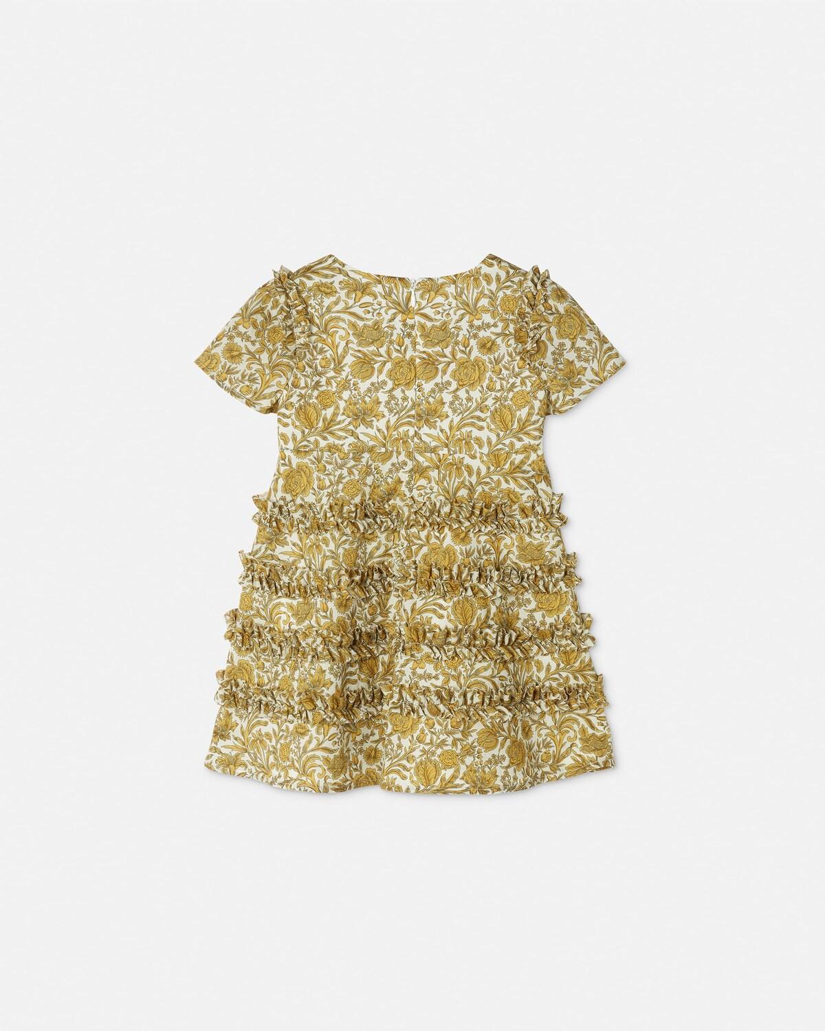 Baby Printed Cotton-Poplin Dress - Image 2