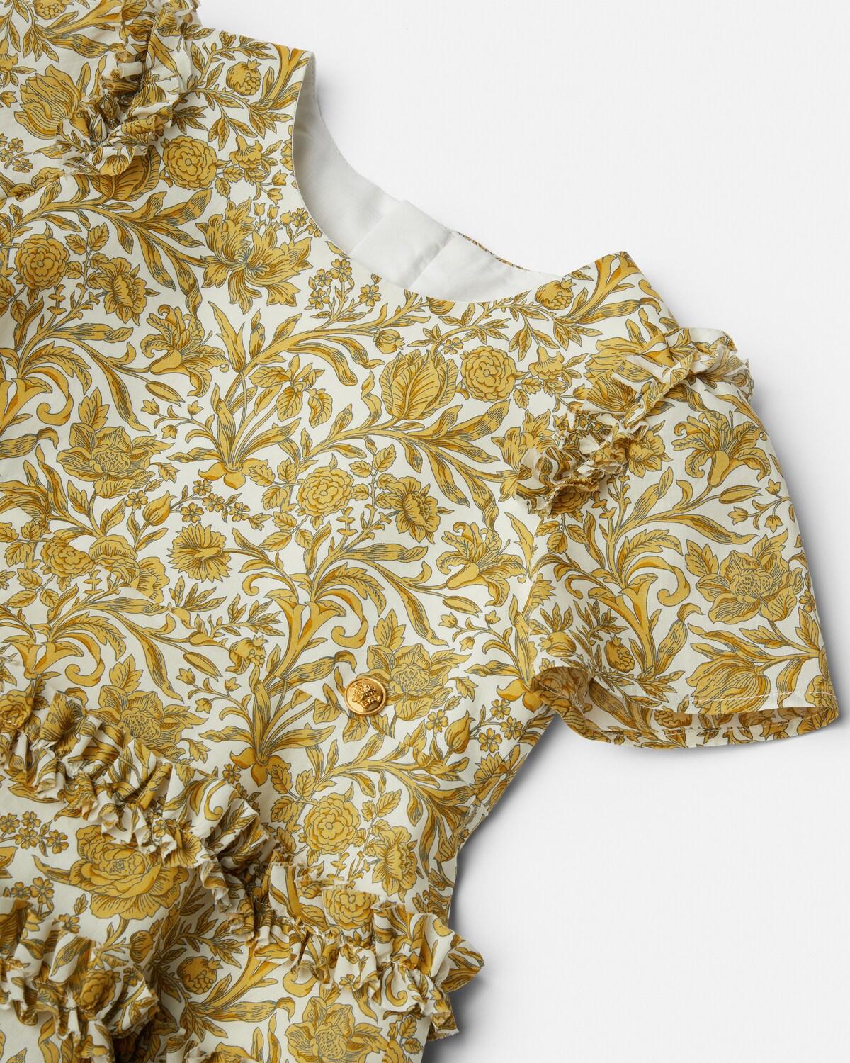 Baby Printed Cotton-Poplin Dress - Image 3