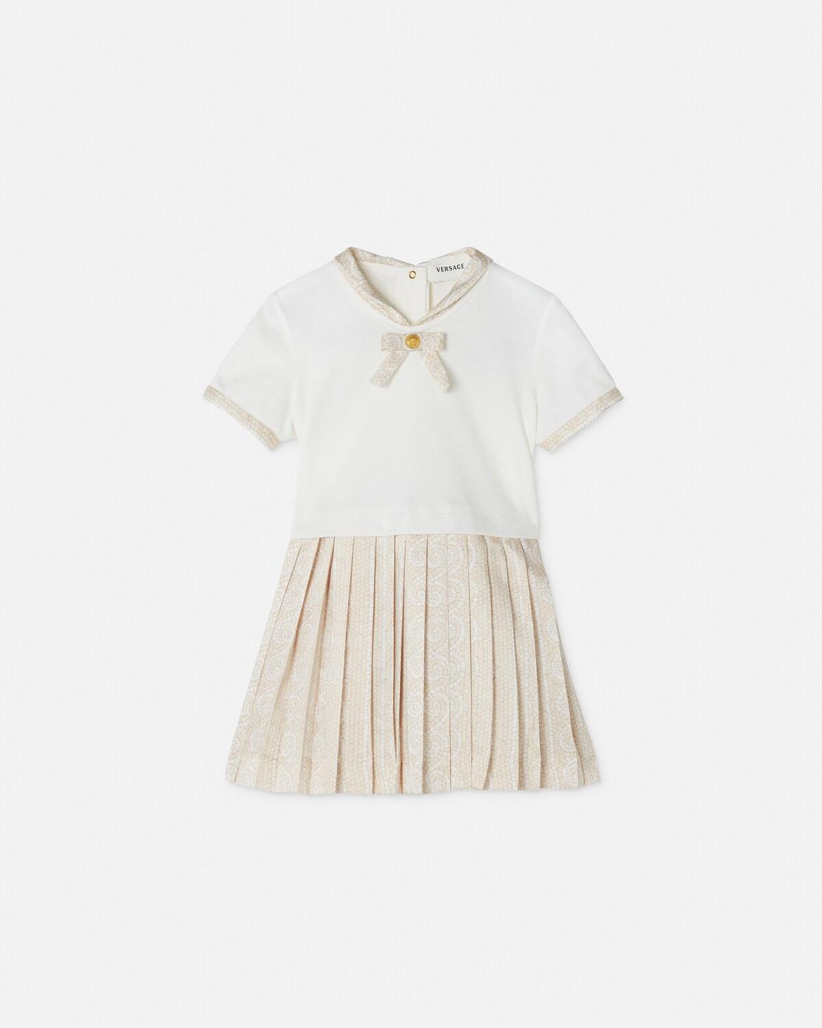 Baby Printed Cotton-Jersey & Twill Dress