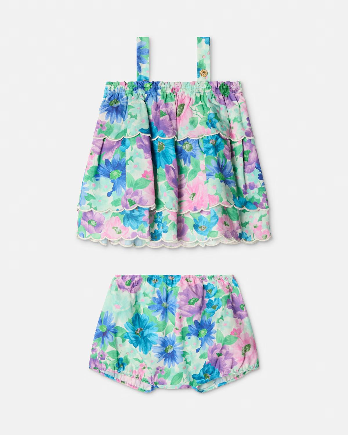 Baby Printed Cotton-Poplin Dress Set