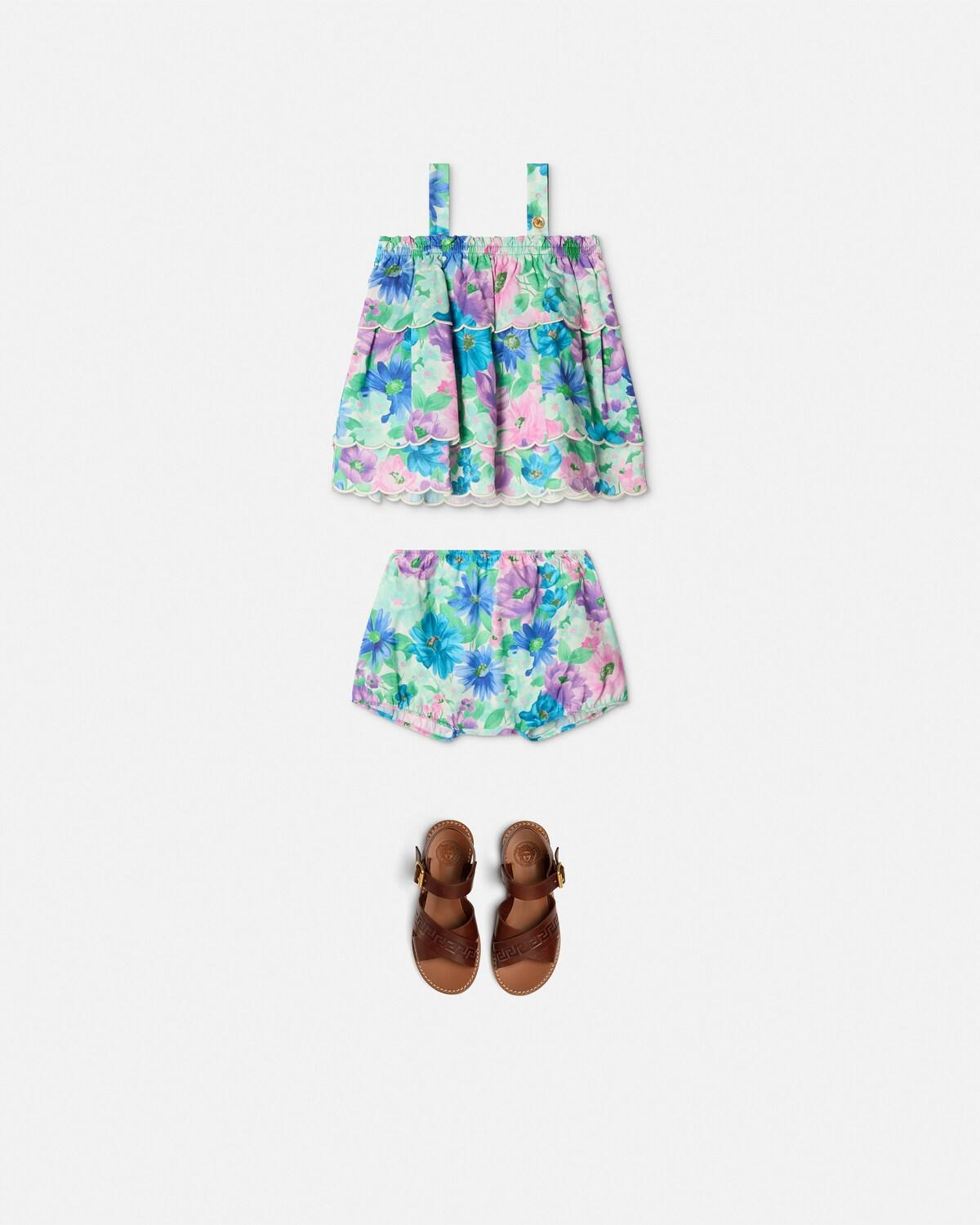 Baby Printed Cotton-Poplin Dress Set - Image 2