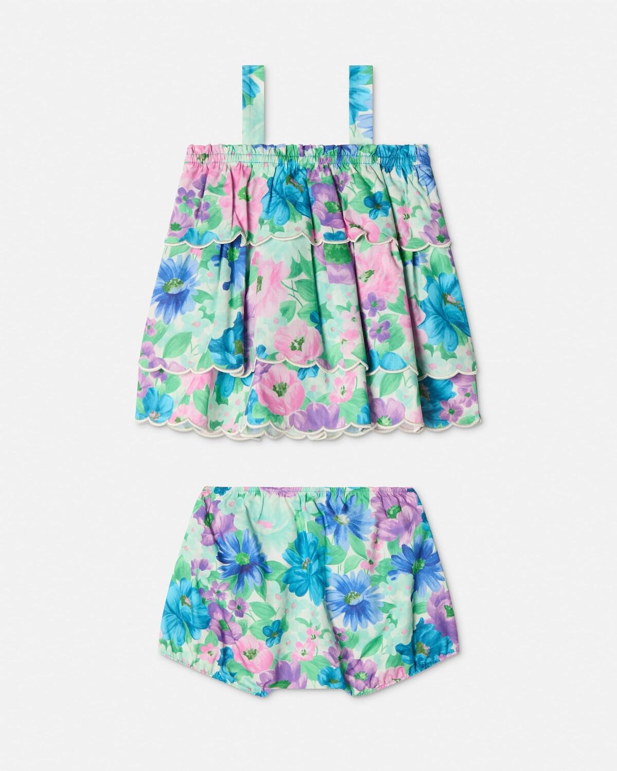 Baby Printed Cotton-Poplin Dress Set - Image 3