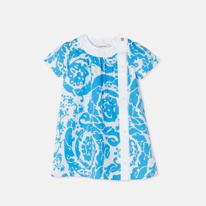Baby Printed Cotton-Poplin Dress