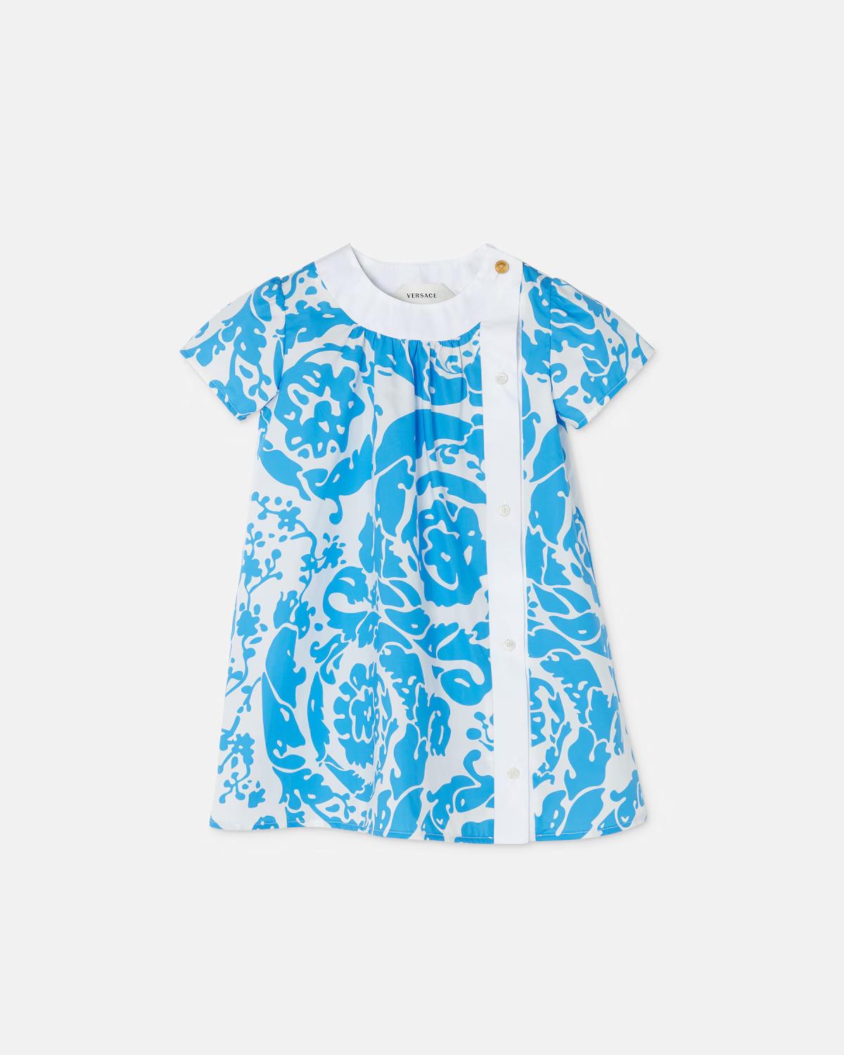 Baby Printed Cotton-Poplin Dress